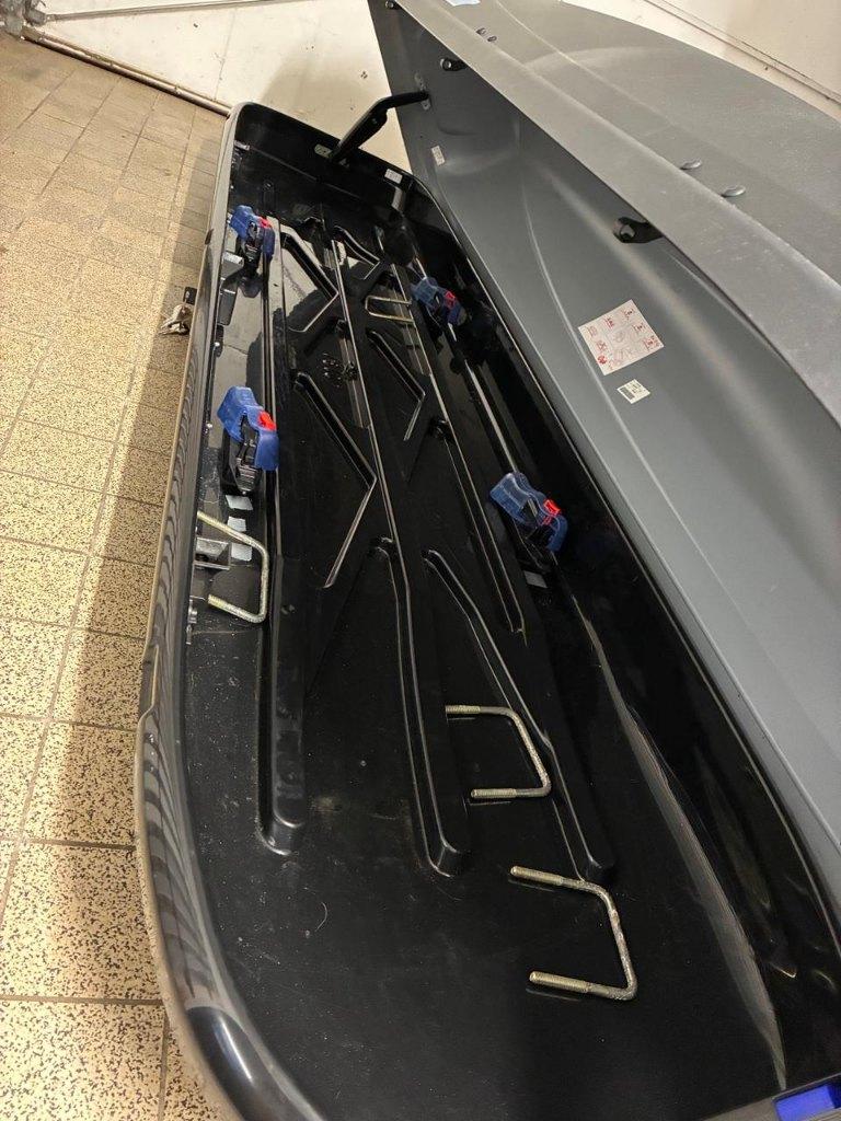 Thule Ocean 700 dakkoffer / skibox 450L, Auto diversen, Dakkoffers, Gebruikt, Ophalen