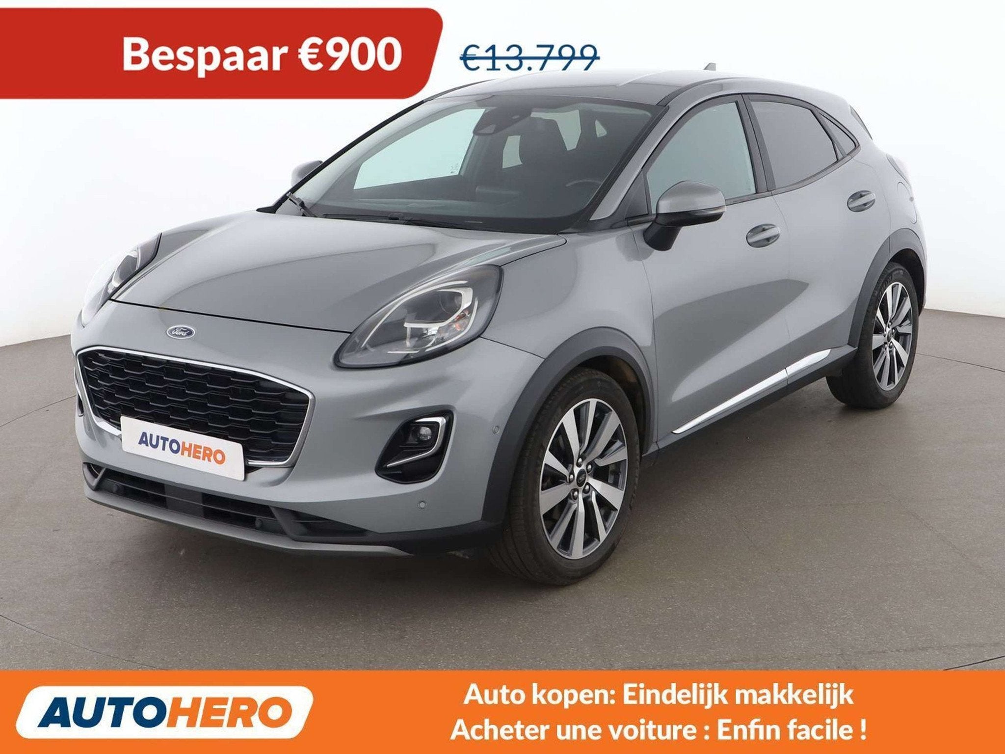 Ford Puma 1.5 TDCi EcoBlue Titanium X (bj 2021), Auto's, Voorwielaandrijving, Stof, Euro 6, https://public.car-pass.be/vhr/1611e027-d1d6-4b9a-a317-3dcc7bcd9851