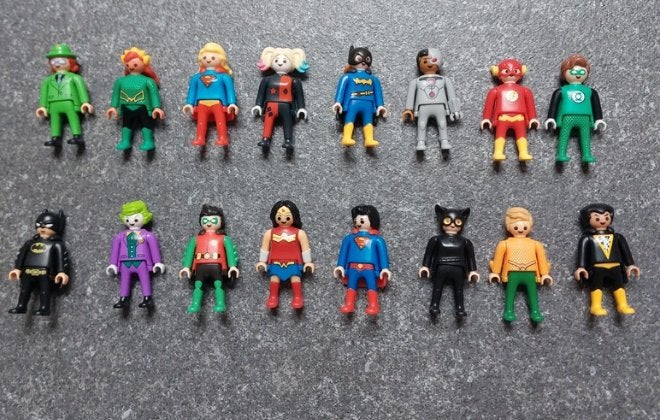 Ensemble complet Playmobil DC Comics - Collection complète, Neuf, Enlèvement ou Envoi, Autres séries, Kit complet