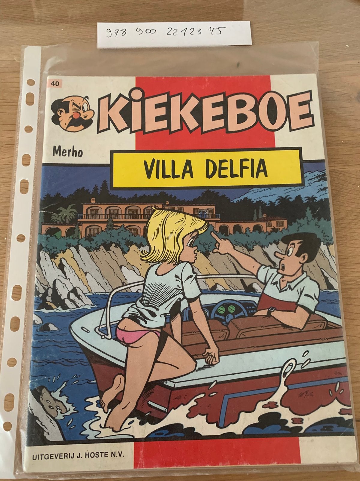 Merho - Kiekeboe - Villa Delfia (eerste druk), Enlèvement ou Envoi, Comme neuf