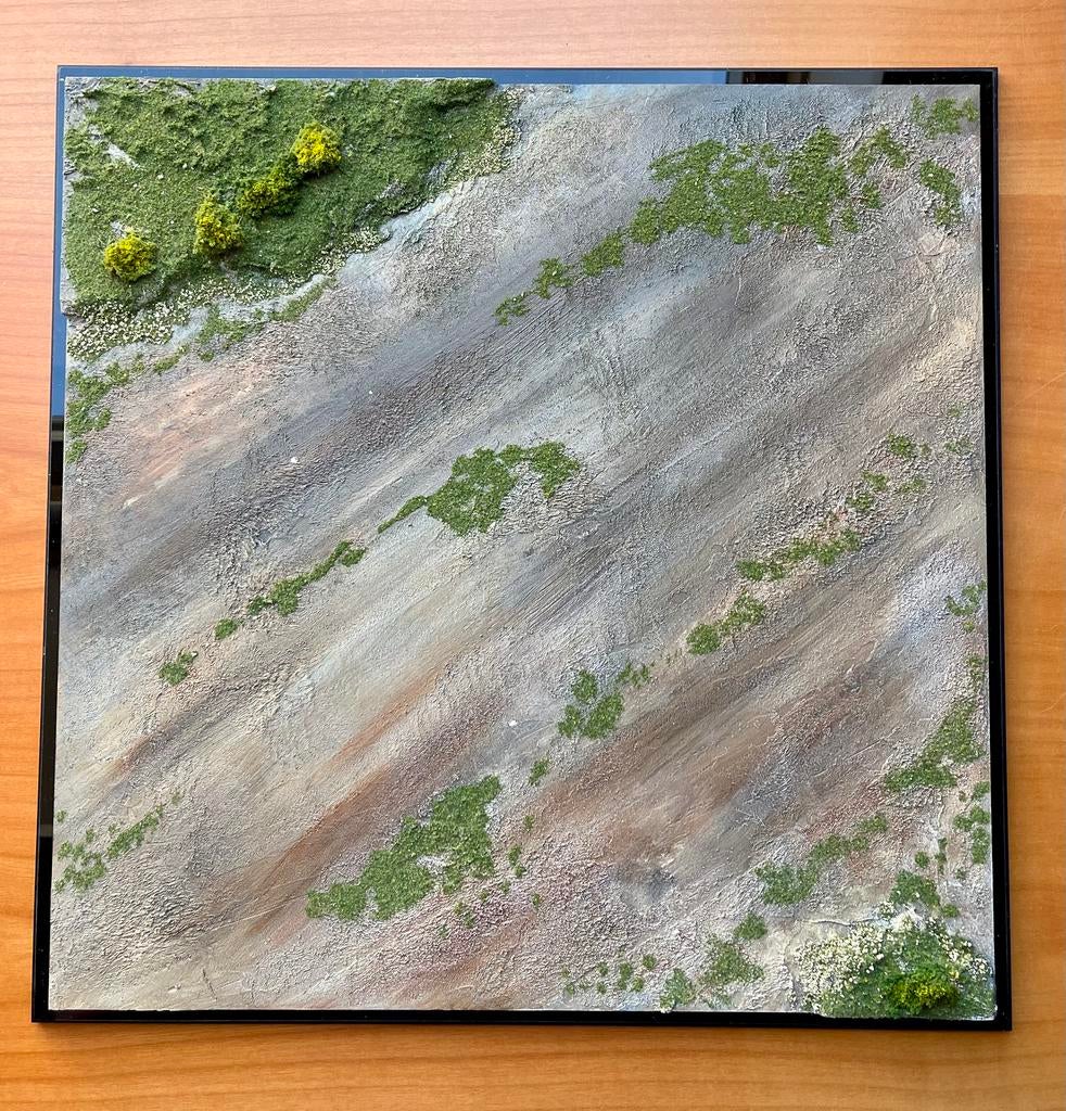 Diorama avec couvercle en plexi 40x40x20, Enlèvement, Comme neuf, Plus grand que 1:35, Diorama