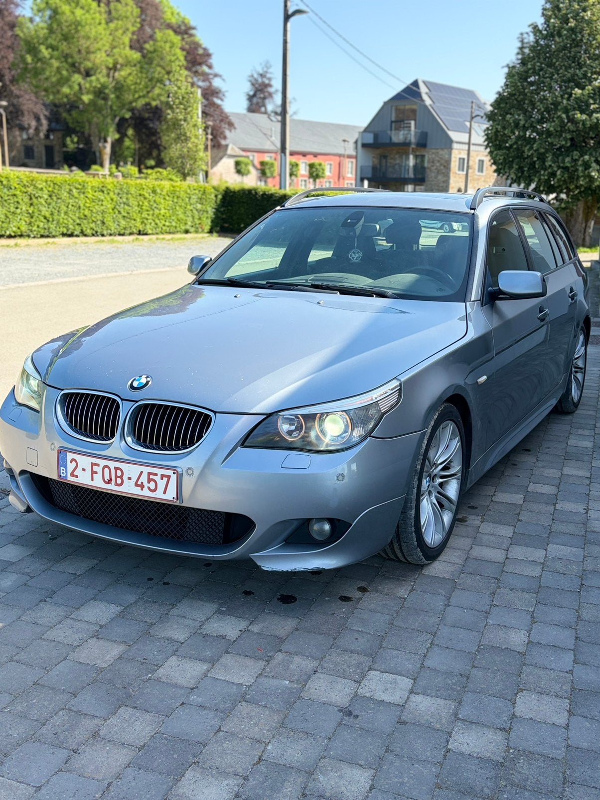 Bmw 525d auto/ pack M / prete a immat, Autos, BMW, Particulier, Intérieur cuir, Automatique, Cuir, Enlèvement