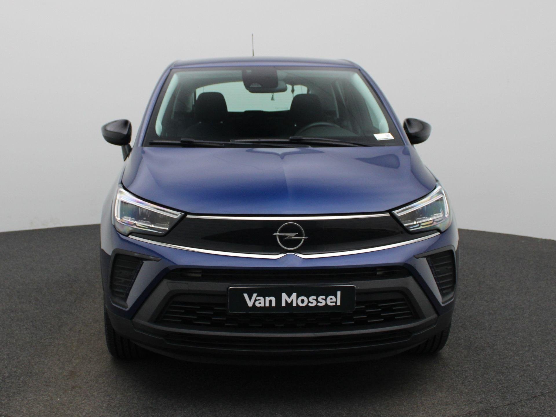 Opel Crossland 1.2 61kW S/S Edition, Auto's, Voorwielaandrijving, Stof, Gebruikt, Zwart