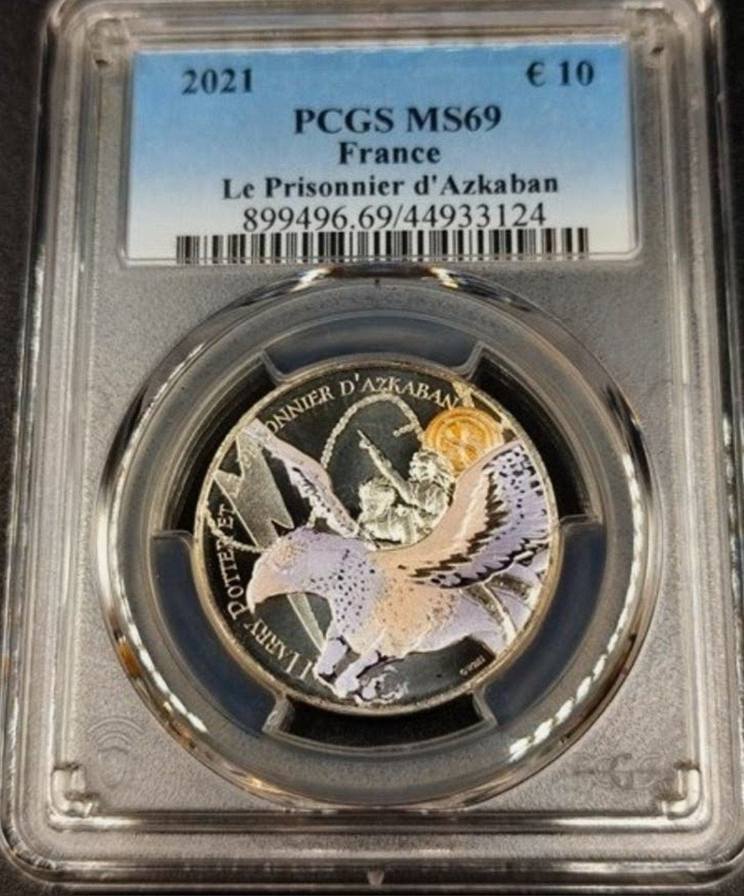 Harry Potter 10 Euro 2021 Zilveren Munt, Postzegels en Munten, Edelmetalen en Baren, Zilver, Ophalen of Verzenden
