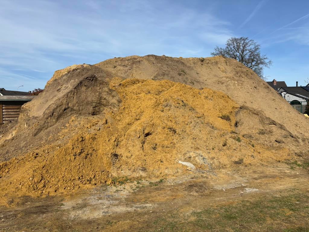 Gele en zwarte zand, GRATIS, Tuin en Terras, Zand, Ophalen, Zo goed als nieuw