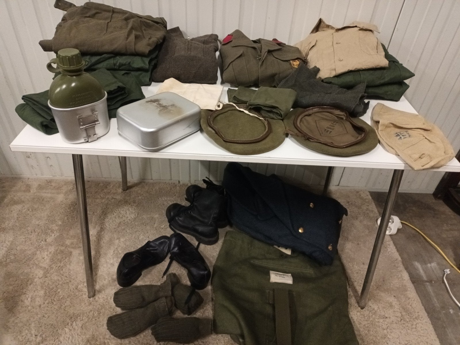 Partij kleding leger ABL, Ophalen of Verzenden, ##€, ###, ###