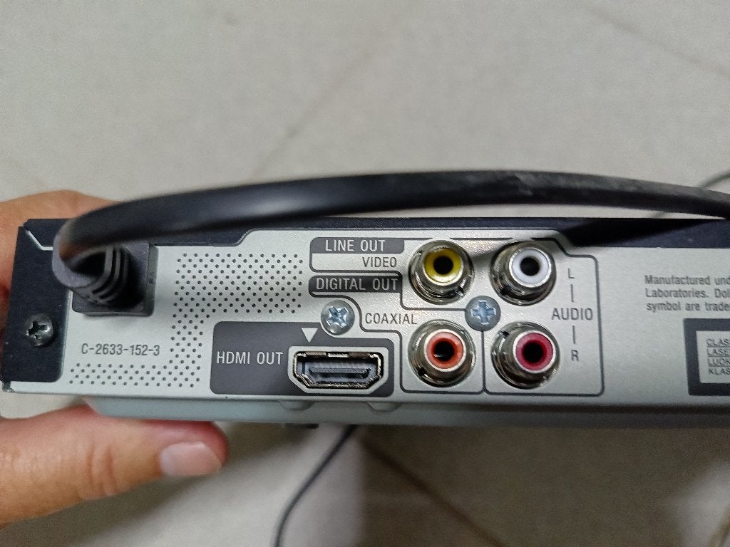 Sony DVD speler, Draagbaar, Zo goed als nieuw, Sony, Ophalen