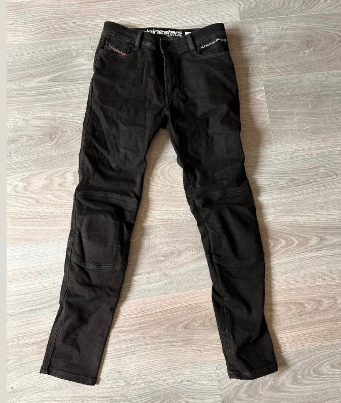 Motorbroek Alpinestar nieuw maat us 30, Motoren, Ophalen