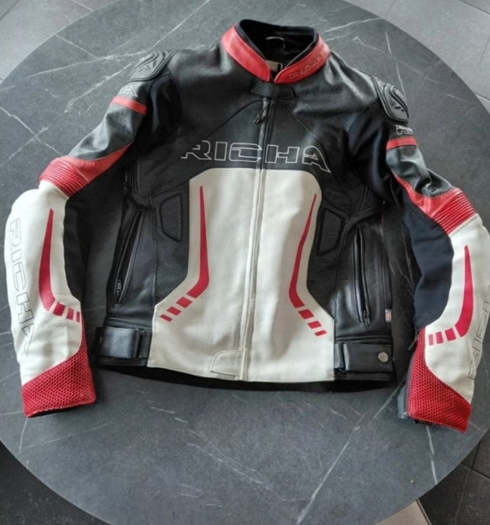 Motorvest richa, Motoren, Heren, Jas | leer, Ophalen of Verzenden, Richa
