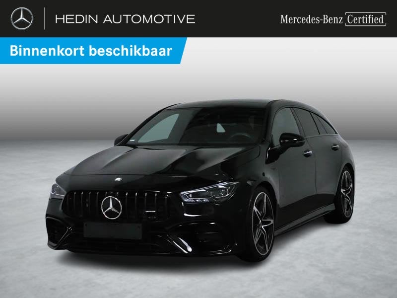 Mercedes-Benz CLA-Klasse 45 S 4MATIC+ Shooting Brake AMG Lin, Auto's, Automaat, CLA, Stof, Gebruikt