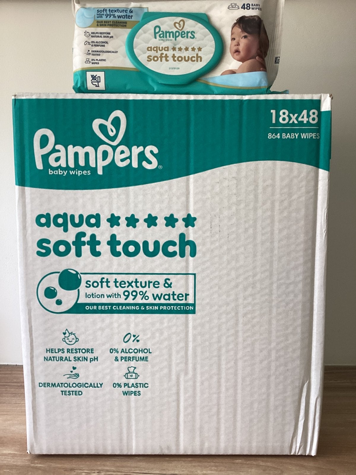 Lingettes pampers plusieurs sortes de dispo prix canon neuf, Neuf, Autres marques, Enlèvement ou Envoi, Autres types