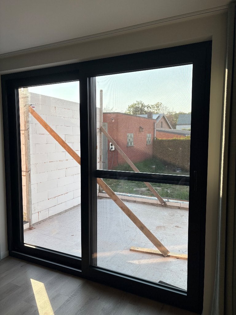 Schuifraam Deceuninck, Aluminium, Baie vitrée coulissante, Enlèvement, Utilisé