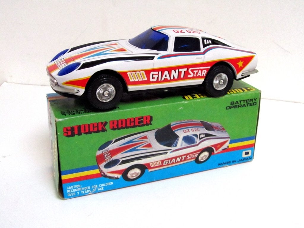 Vintage Ferrari 275 GTB Daishin Japan 1976 (Tôle), Hobby & Loisirs créatifs, Autres marques, Enlèvement ou Envoi, Voiture, Plus grand que 1:32