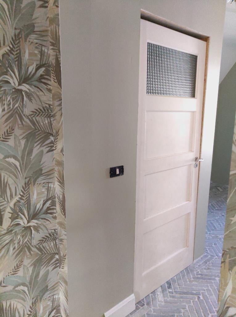 Paneeldeuren binnendeuren, Doe-het-zelf en Bouw, Ophalen, Minder dan 80 cm, Binnendeur, Zo goed als nieuw