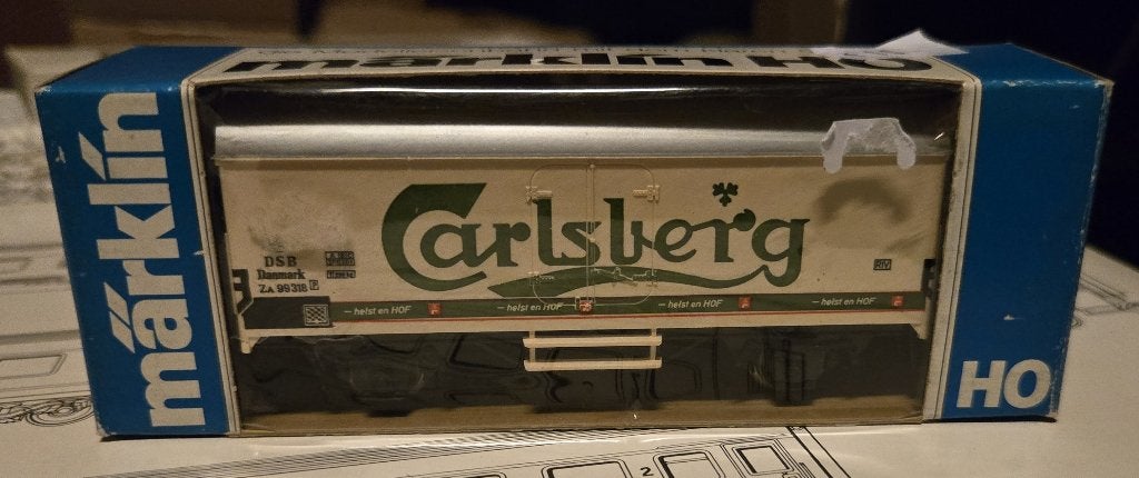 Wagon Marklin 4530 Carlsberg, Enlèvement ou Envoi, Comme neuf, Wagon, Märklin