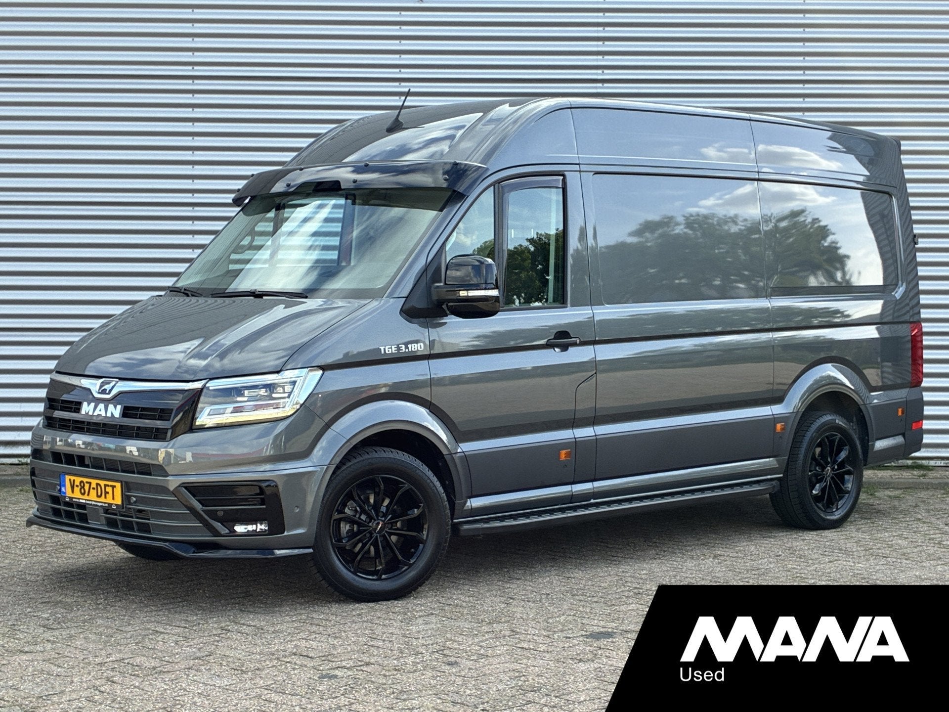MAN TGE 3.180 L3H3 • Indium Grey • Black Styling Package, Autos, 177 ch, Argent ou Gris, Achat, Euro 6
