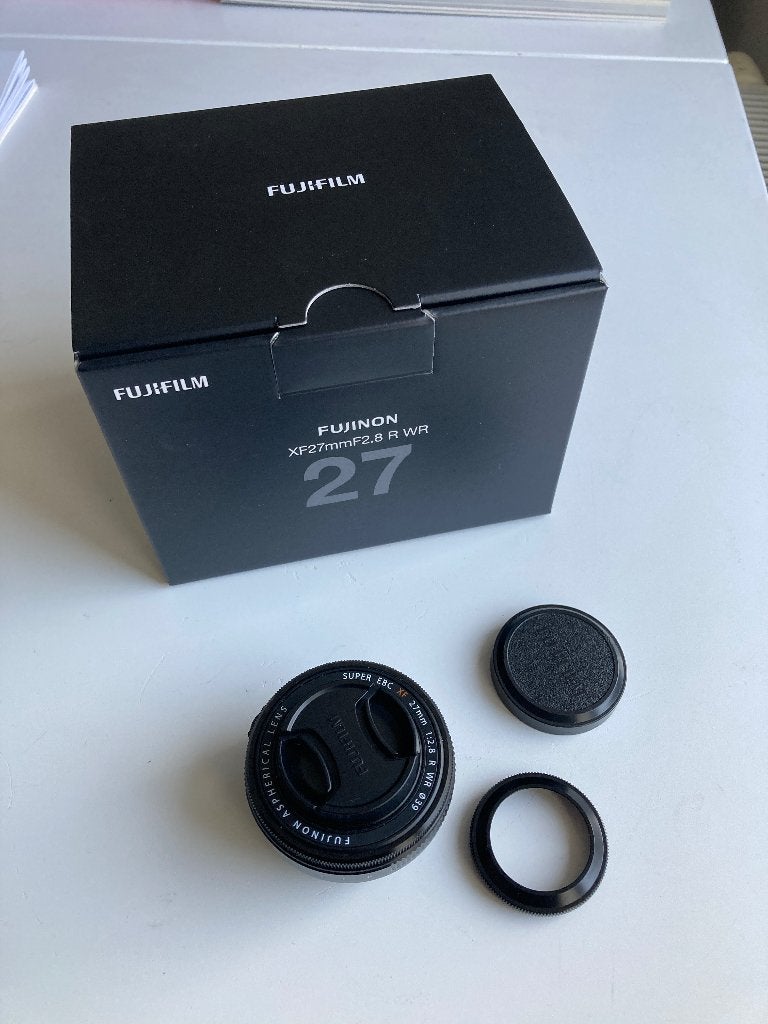 Fujifilm XF27mm 2.8 R WR, Fujifilm, Enlèvement ou Envoi, Lentille standard, Comme neuf