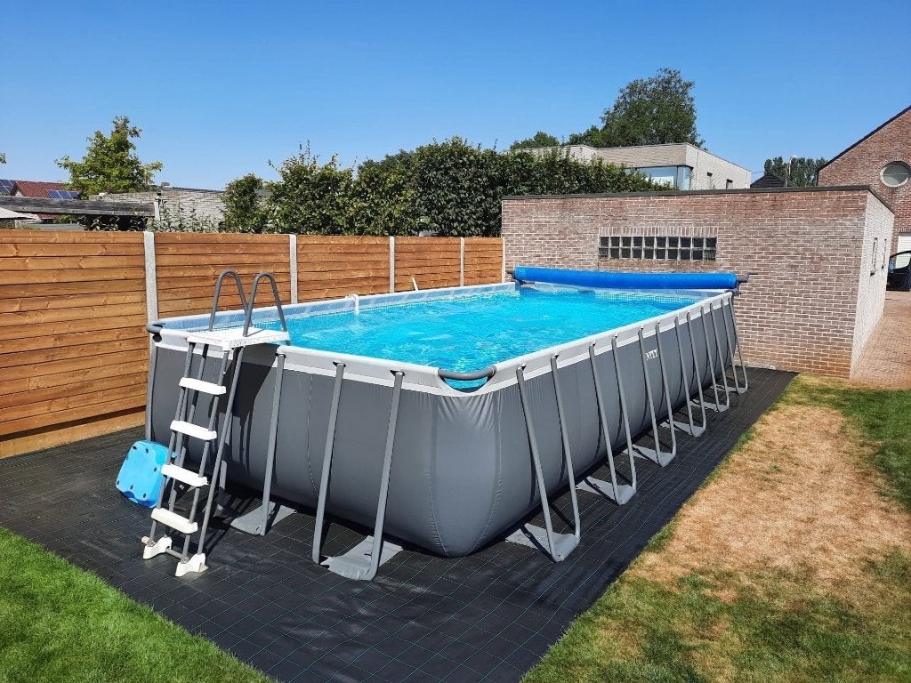 Intex Ultra CTR 732 x 366 x 132cm, Tuin en Terras, Gebruikt, 300 cm of meer, Rechthoekig, Ophalen