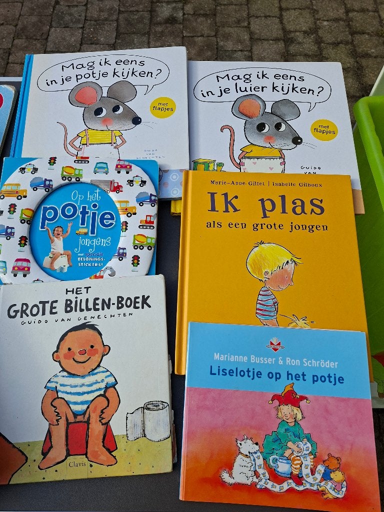 6 Boekjes over zindelijkheid, Boeken, Ophalen, Gelezen, Opvoeding tot 6 jaar