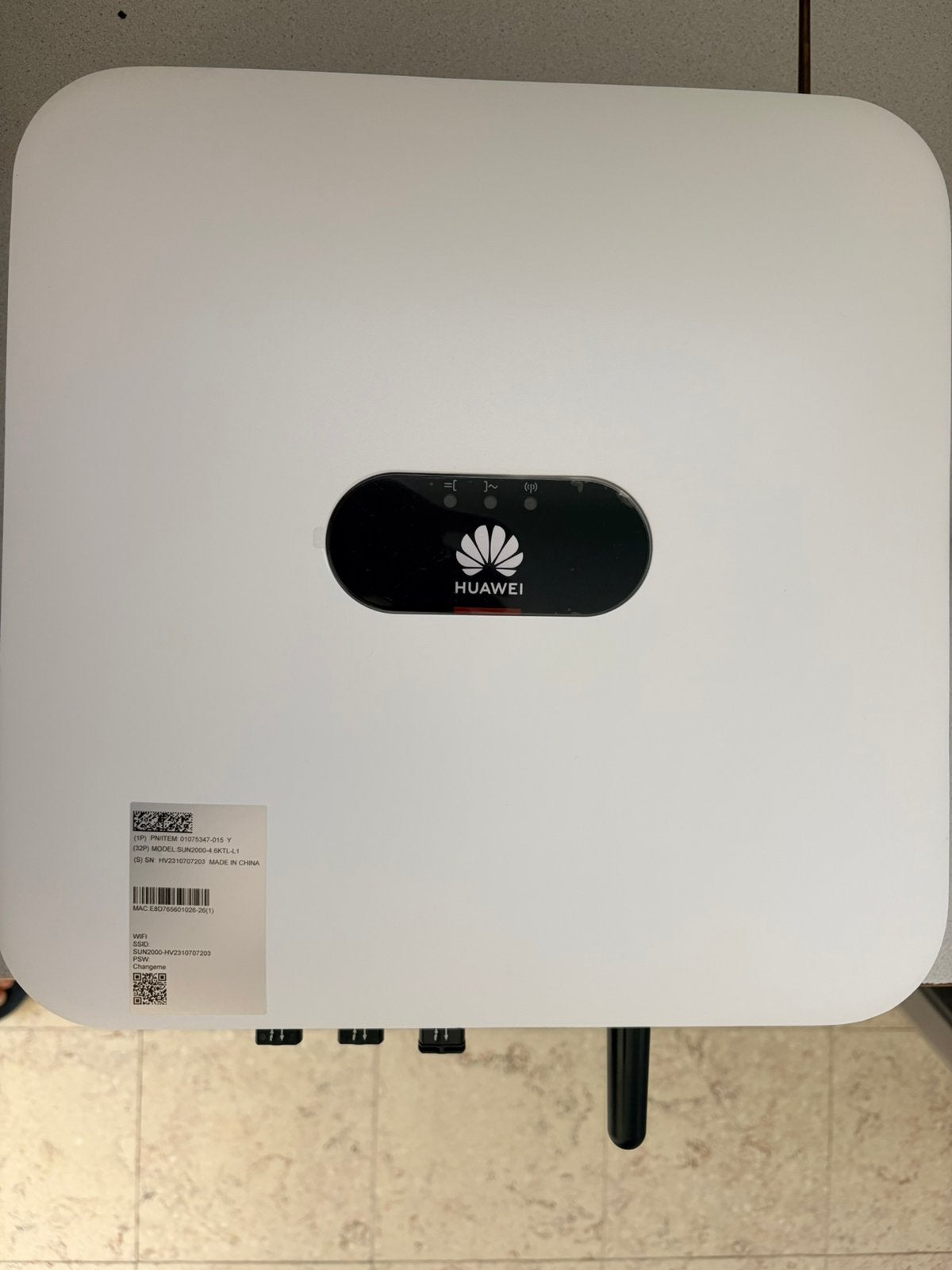 Huawei Sun2000-4.6KTL + smart power sensor, Enlèvement, Comme neuf