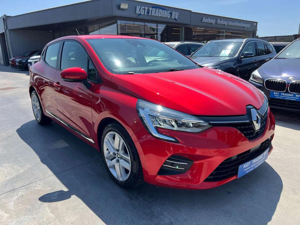 Renault Clio 1.0 TCE NAVIGATIE FULL LED DAB CARPLAY PDC AIRC, Autos, Rouge, Achat, Euro 6, Entreprise