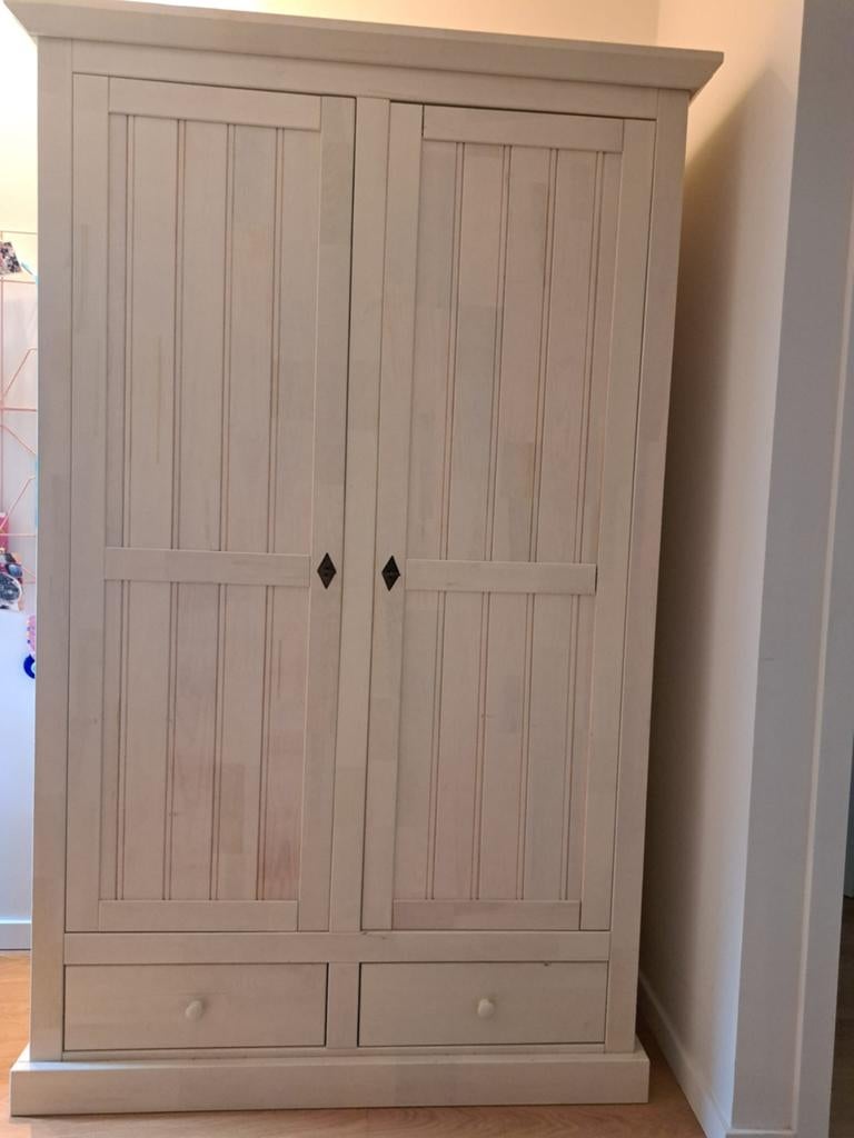 Meisjekamer massief hout white wash, Huis en Inrichting, Ophalen, Gebruikt