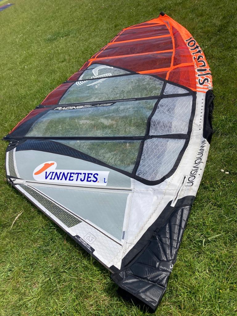 Loftsails Racingblade 6,3, Watersport en Boten, 5 tot 6.5 m², Ophalen of Verzenden, Zeil, Loftsails