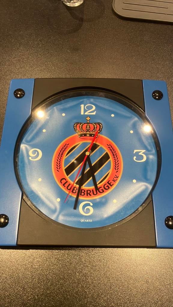 Klok Club Brugge, Ophalen, Gebruikt, Analoog, Wandklok