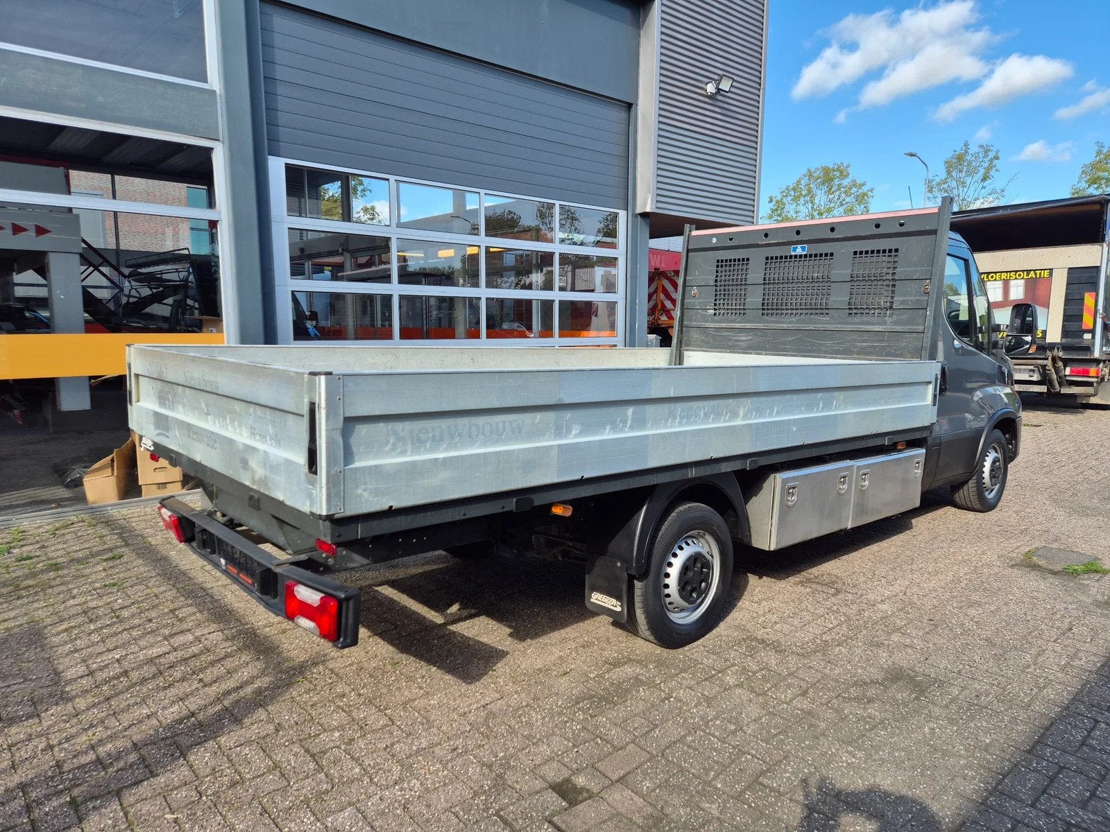 Iveco Daily 35S14 Open laadbak 4.13 m Euro 6, Argent ou Gris, Achat, Euro 6, Entreprise