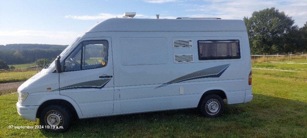 camper mecedes sprinter, Caravanes & Camping, 5 à 6 mètres, Réfrigérateur, Mercedes-Benz, Automatique