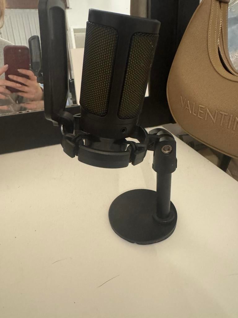 Microfoon, Muziek en Instrumenten, Standaarden, Ophalen, Zo goed als nieuw, Microfoon