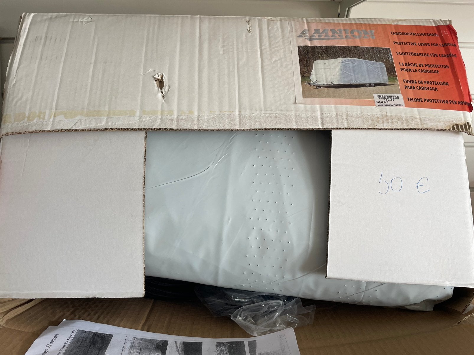 Caravanstallingshoes – 550 x 240 x 220 cm NIEUW, Caravans en Kamperen, Ophalen, Nieuw