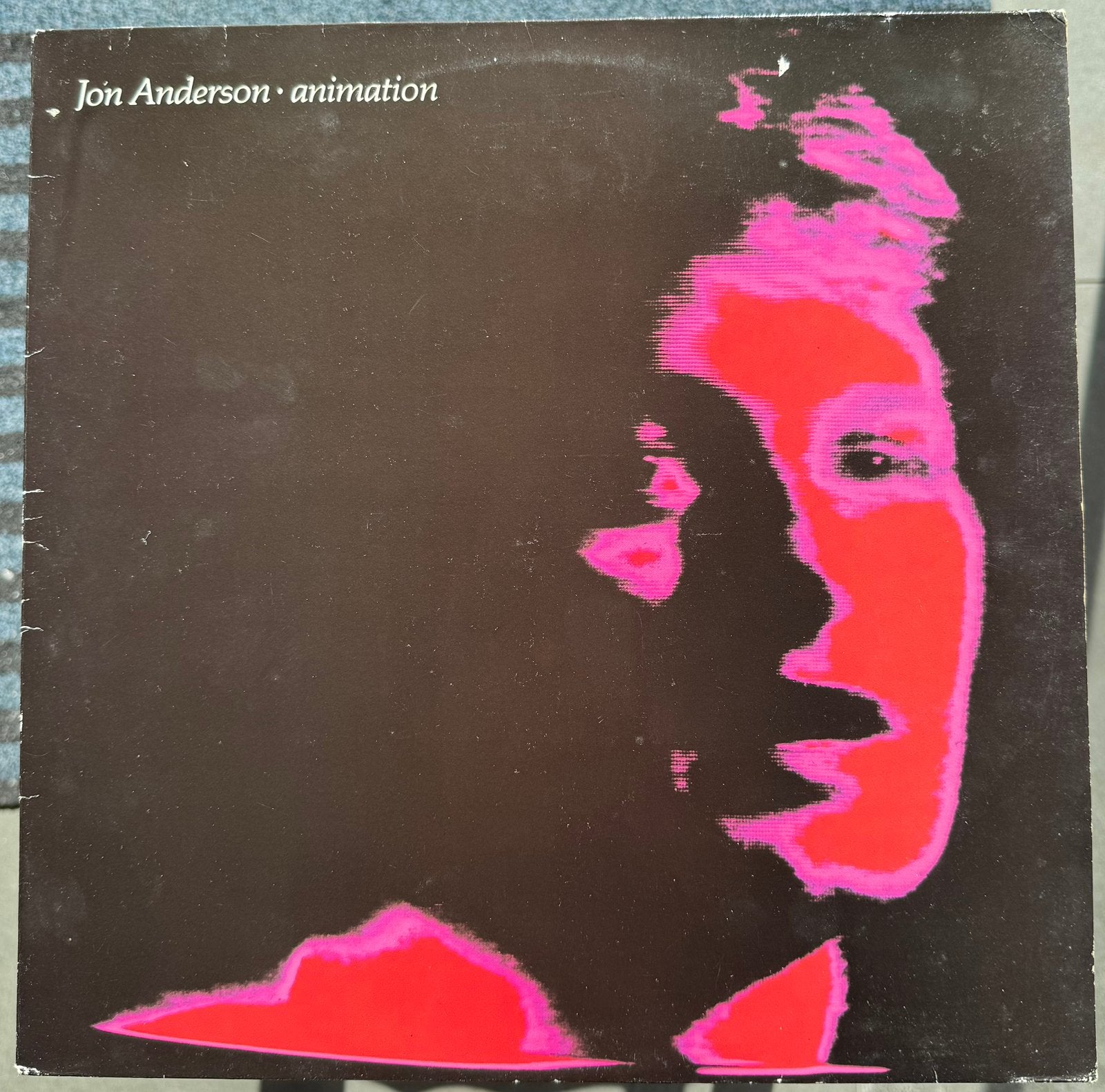 LP Jon Anderson - Animation, CD & DVD, Vinyles | Rock, Enlèvement ou Envoi, Rock progressif, Utilisé, LP