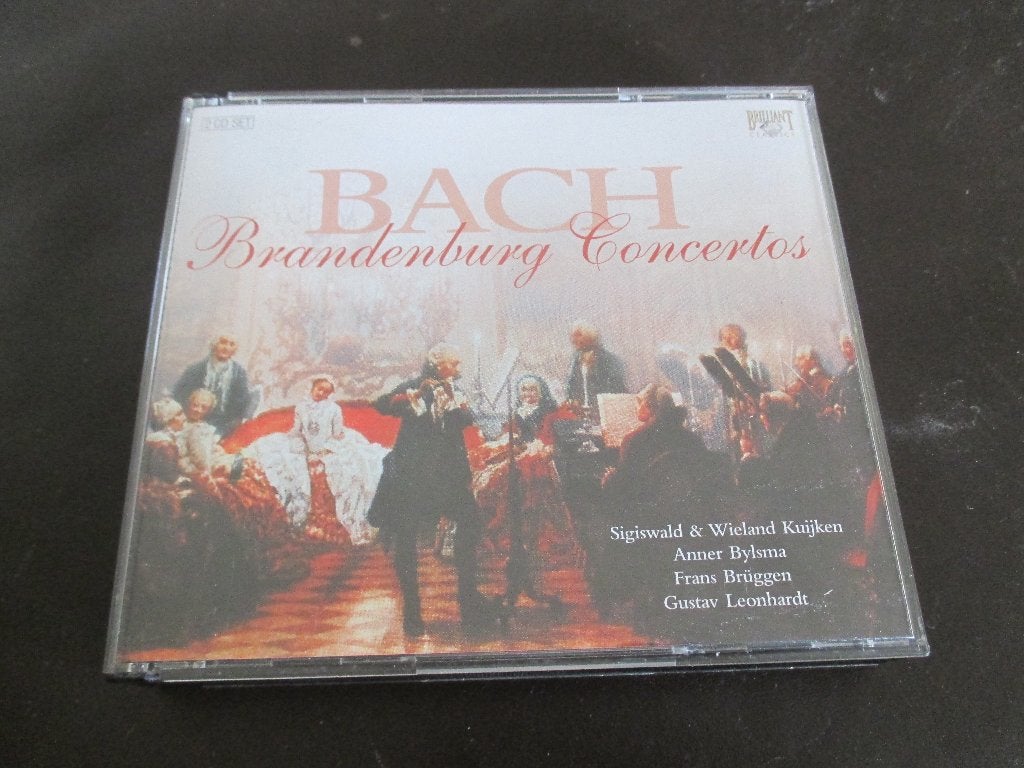 2cd box Bach Brandenburg Concertos, Ophalen of Verzenden, Zo goed als nieuw, Bach