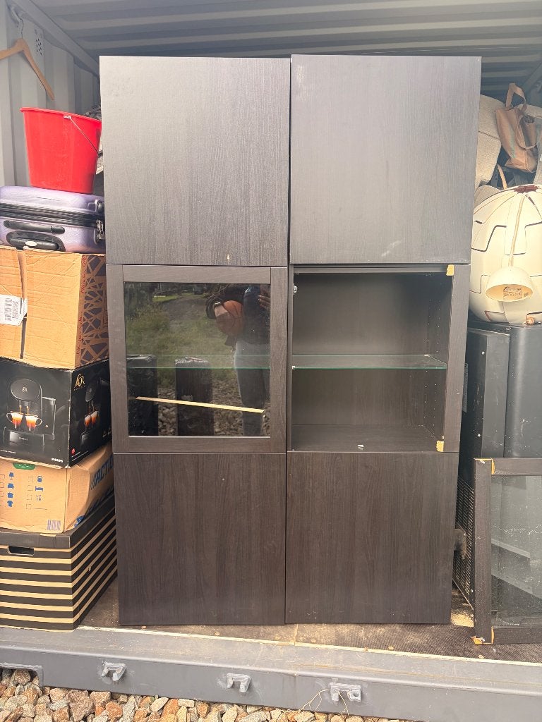 Vitrine IKEA, Enlèvement, Utilisé, Avec porte(s)