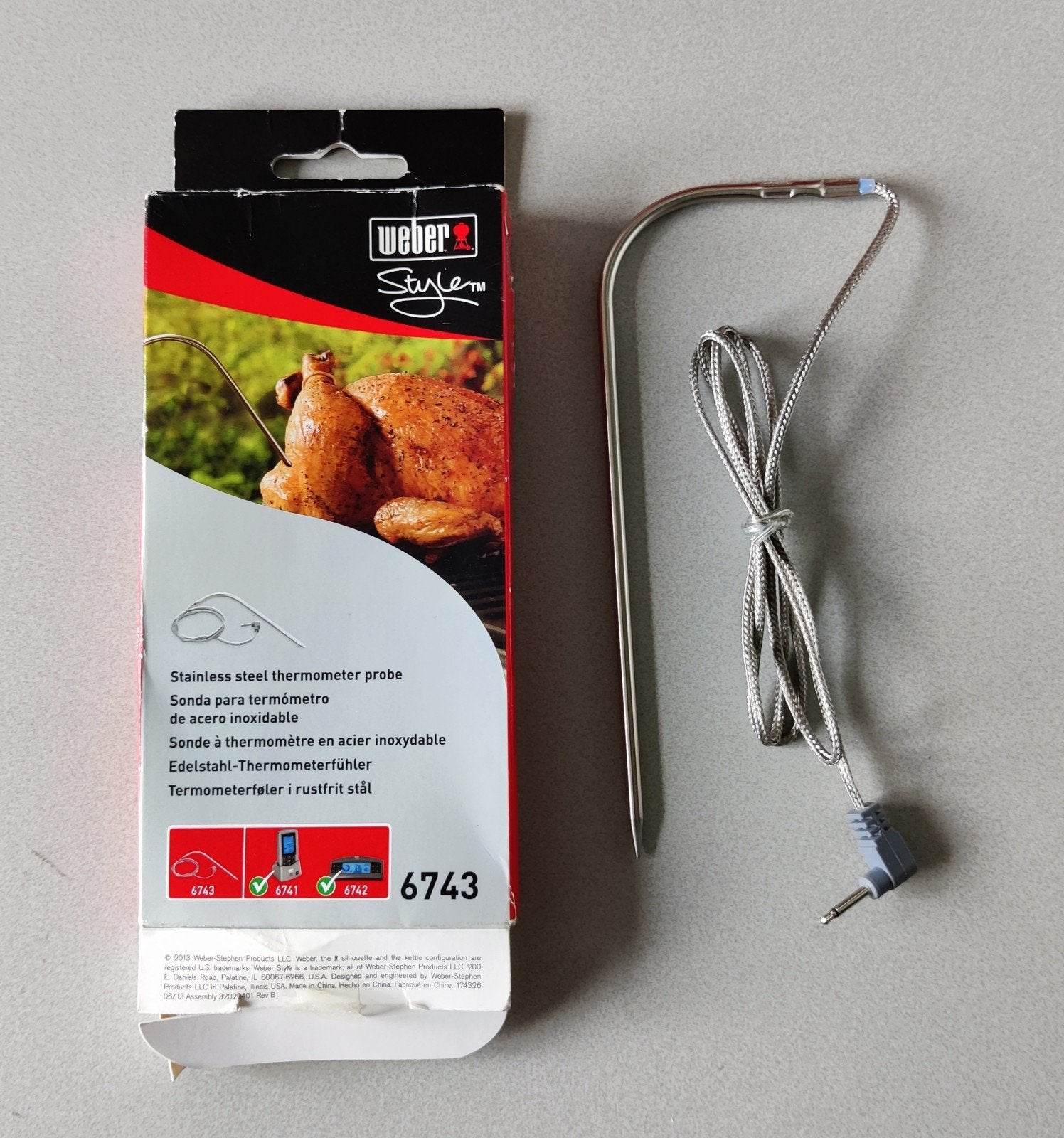 Thermometer, Tuin en Terras, Barbecue-accessoires, Nieuw, Ophalen of Verzenden