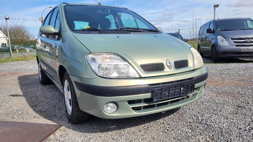 renault scenic 1.4i AL BLANCO GEKEURD ROOS FORM euro 4 2003, Autos, Renault, Entreprise, Achat, Scénic, ABS, Airbags, Alarme, Ordinateur de bord
