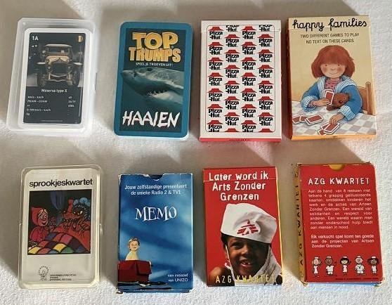 kaartspelen, kwartet, memo: K3, cartoons, haaien... NIEUW, Ophalen of Verzenden, Nieuw, Kwartet(ten)