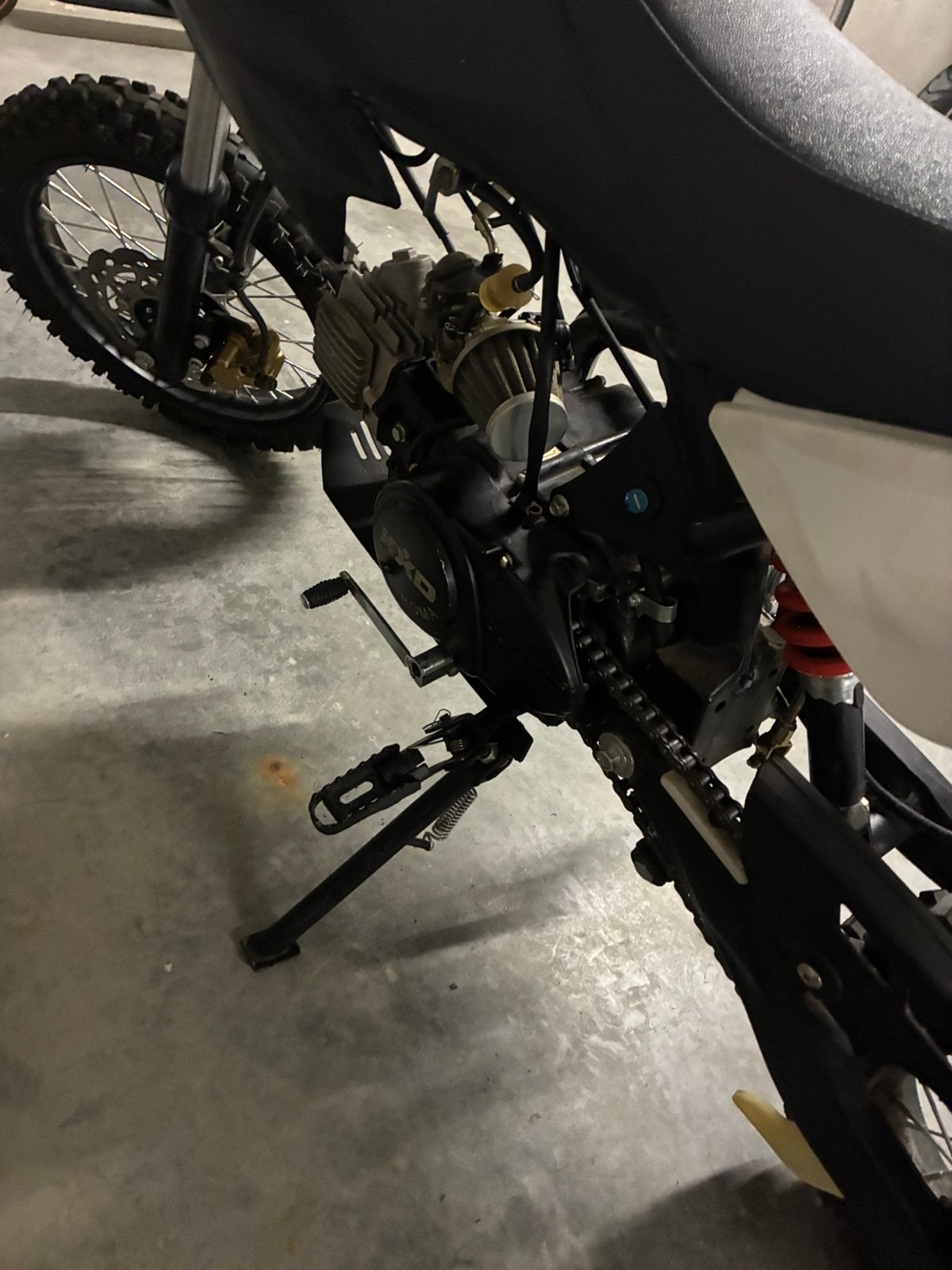Crosser 110cc, Fietsen en Brommers, Ophalen, Zo goed als nieuw