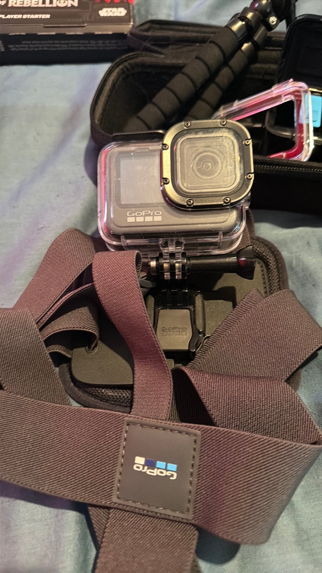 Go Pro Hero 9 noir, TV, Hi-fi & Vidéo, Enlèvement, Comme neuf
