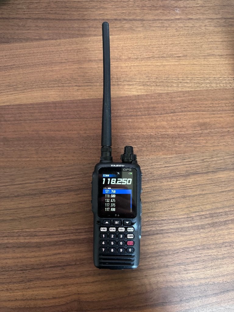 Yaesu FTA-850L air band transceiver, Telecommunicatie, Ophalen of Verzenden, Zo goed als nieuw, Zender en Ontvanger
