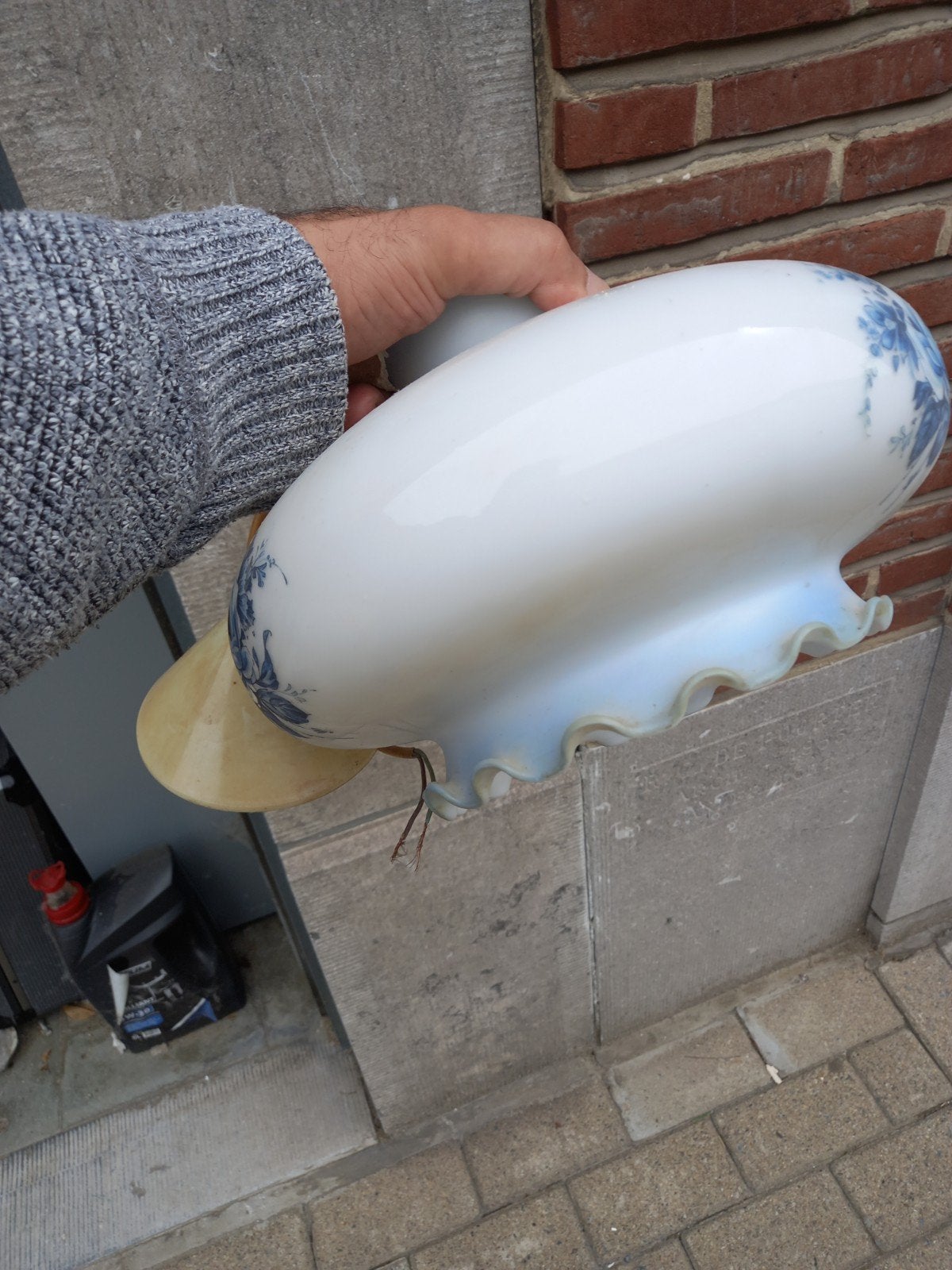 lampe a suspendre, Ophalen