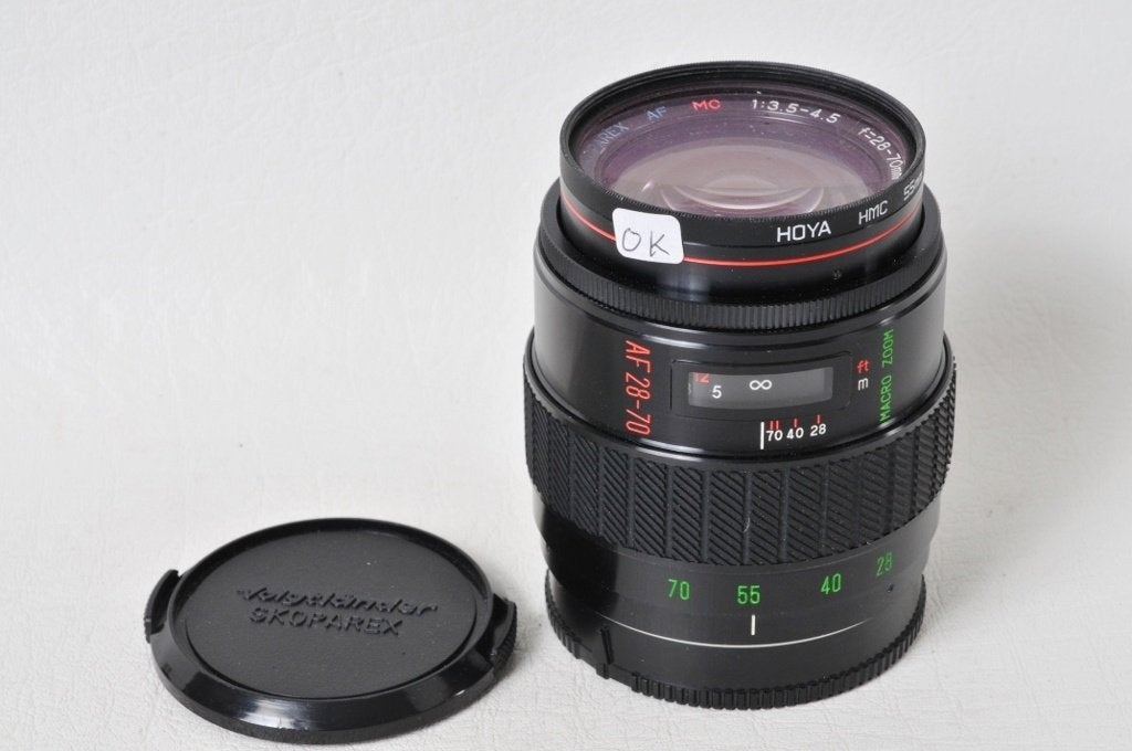 Minolta Dynax 3 l AF + 28-80 mm 3,5-4,5 zoom NIEUWSTAAT., Audio, Tv en Foto, Ophalen of Verzenden, Zo goed als nieuw, Spiegelreflex