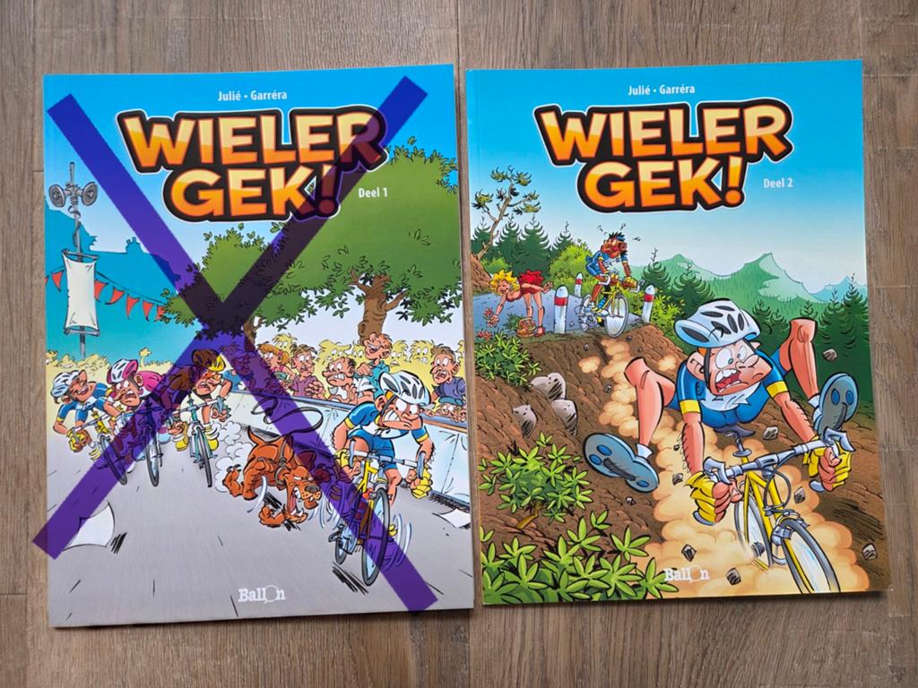 Wielergek     Eddy Merckx, Boeken, Stripverhalen, Ophalen of Verzenden