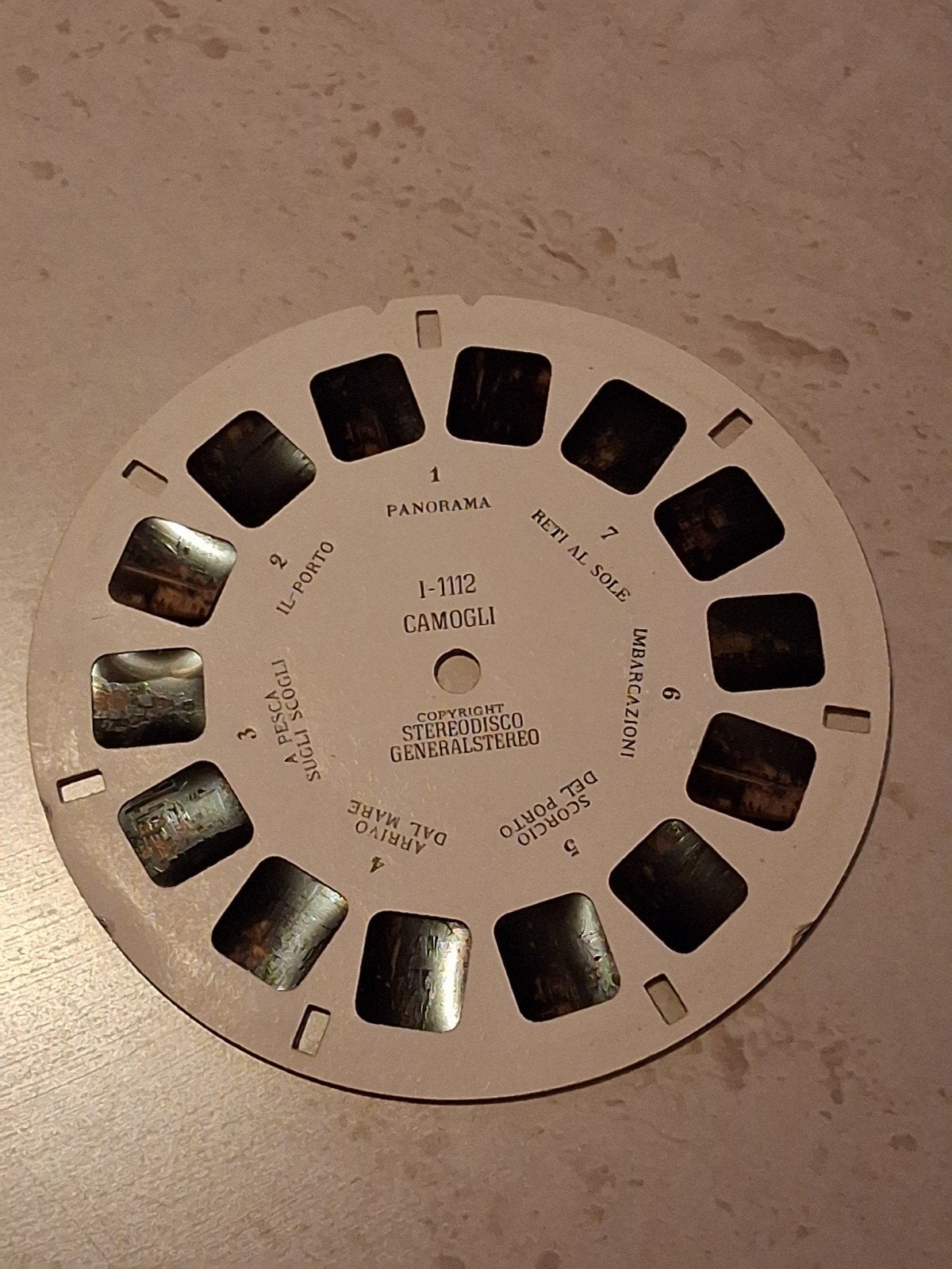 View-master : camogli 1-1112, Verzamelen, Retro, Verzenden