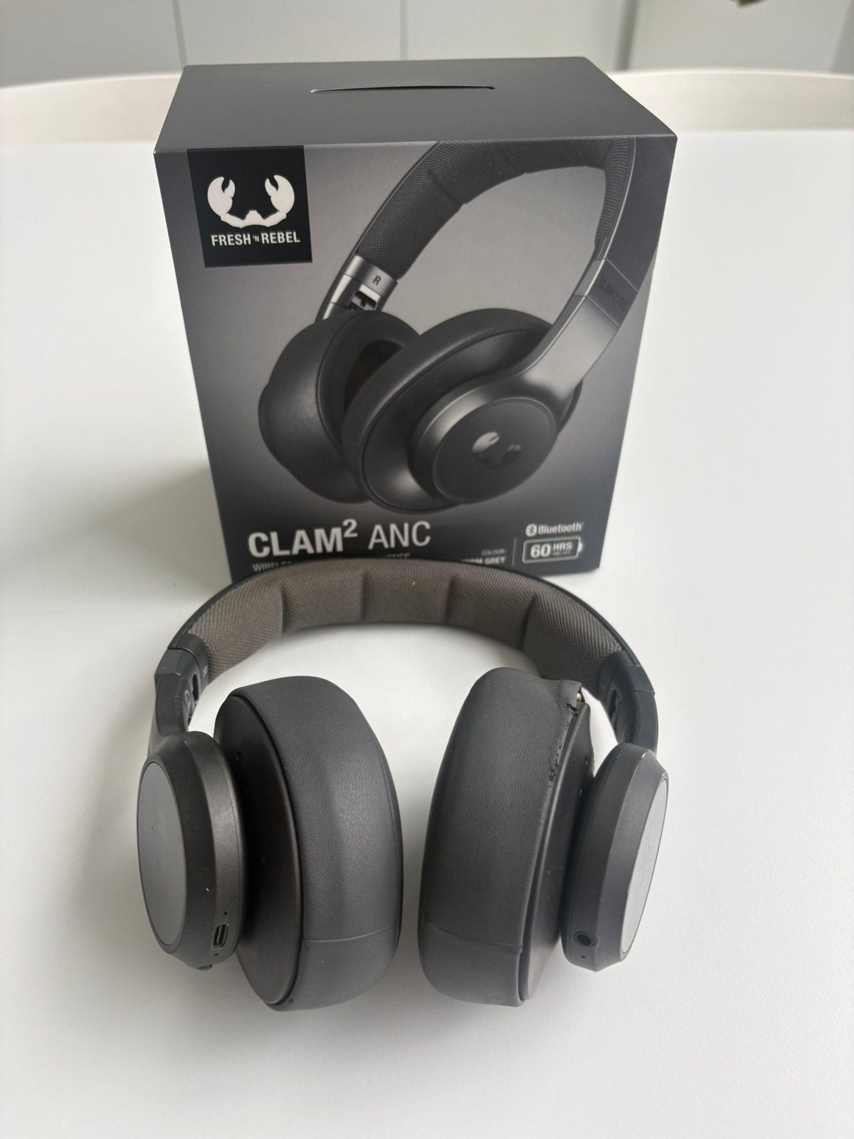 🎧 Fresh 'n Rebel Clam 2 ANC Bluetooth Headphone, Audio, Tv en Foto, Fresh 'n Rebel, Gebruikt, Ophalen of Verzenden, Over-ear