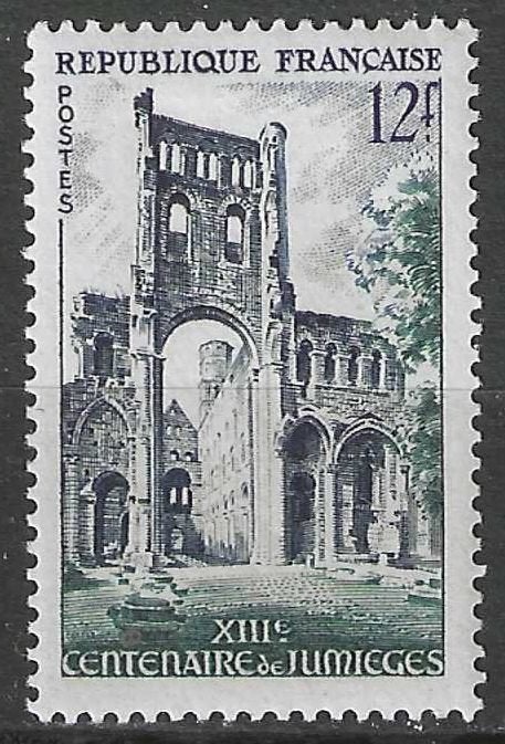 Frankrijk 1954 - Yvert 985 - Abdij van Jumieges (PF), Verzenden, Postfris