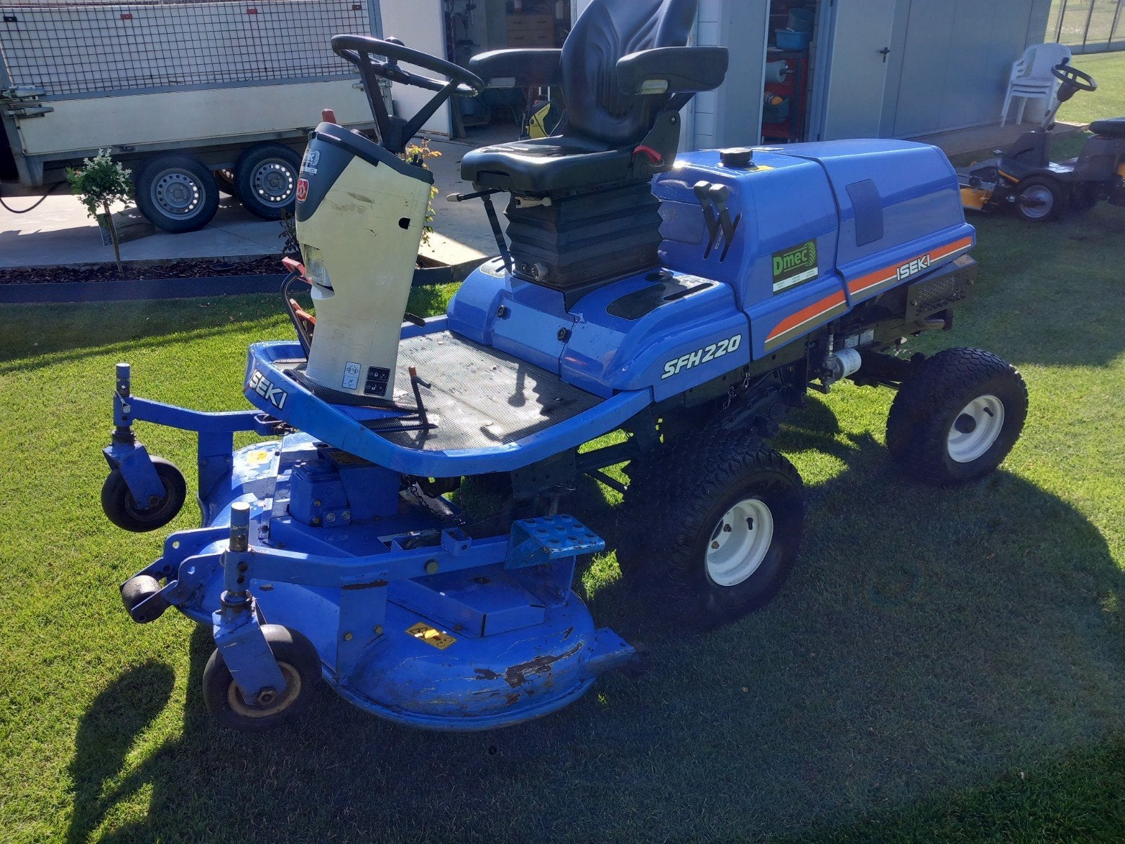 Faucheuse frontale diesel iseki sfh220, 120 cm ou plus, Enlèvement, Utilisé, Fonction de mulching