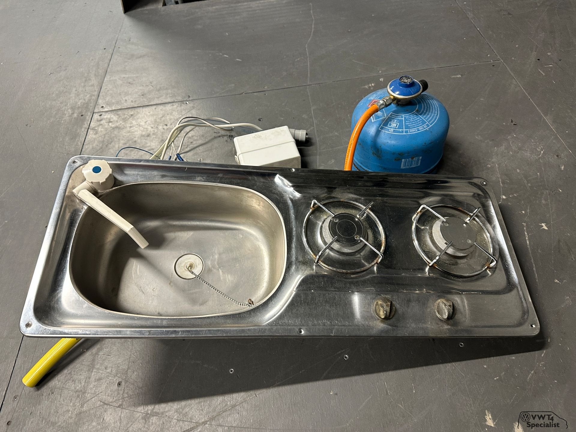 Caravan/camper keuken fornuis aanrecht wasbak kookplaat comp, Ophalen, Gebruikt, -, -