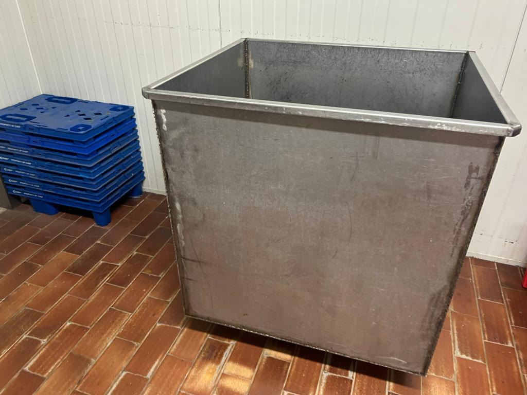 Conteneur en inox 70 et 1 pièce, Enlèvement, Comme neuf